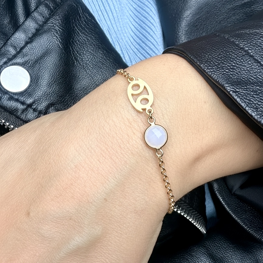 Bracciale segno zodiacale Cancro