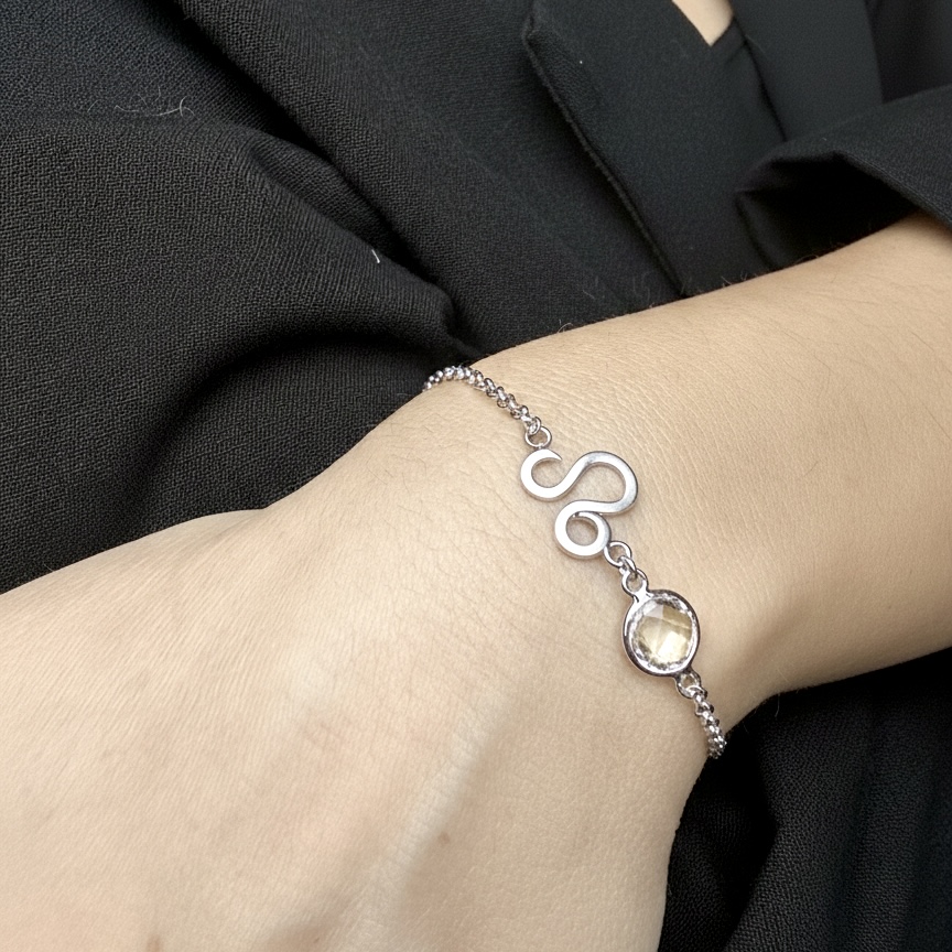 Bracciale segno zodiacale Leone
