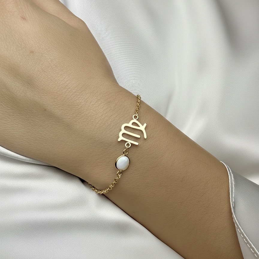 Bracciale segno zodiacale vergine